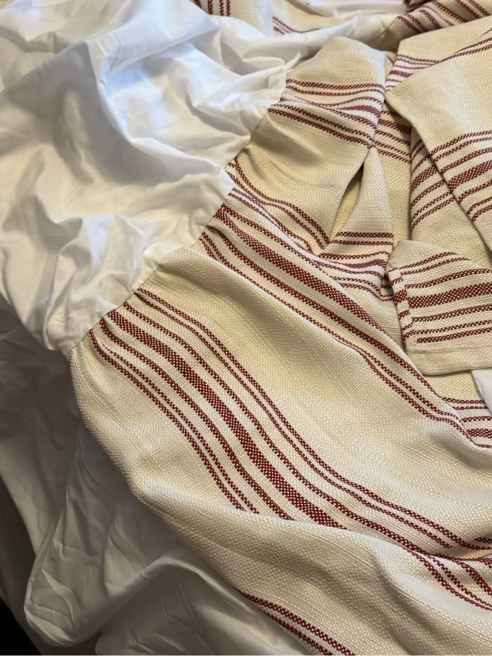 Prescott Duvet Cover and Bed Skirt Super Queen